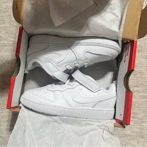 Nike Kids White Sneakers